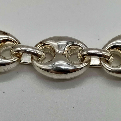 UNOAERRE Silver 925 アンカー チェーン ネックレス レディース