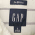ギャップ Gap THE BIG SHIRT ベアー刺繍ストライプボタンダウンシャツ メンズ L