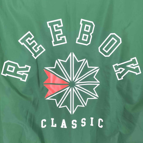 リーボッククラシック REEBOK CLASSIC 両面ロゴプリント コーチジャケット メンズ JPN:L