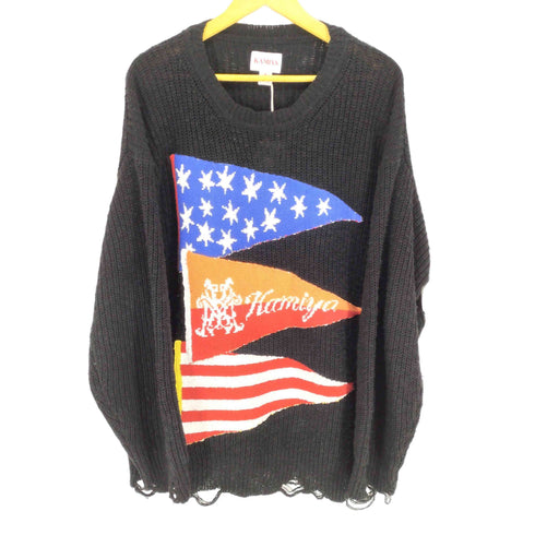 KAMIYA Three Frag Knit Sweater domestic メンズ JPN:M