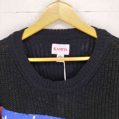 KAMIYA Three Frag Knit Sweater domestic メンズ JPN:M