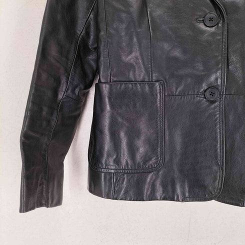 ギャップ Gap カウレザー 2B テーラードジャケット レディース JPN:1