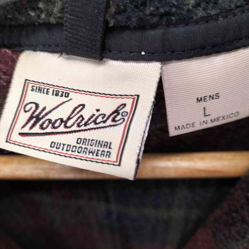 ウールリッチ WOOLRICH ハーフジップ フリースジャケット メンズ L