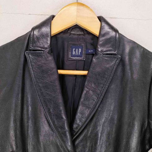 ギャップ Gap 2B カウレザー テーラードジャケット メンズ JPN:XS