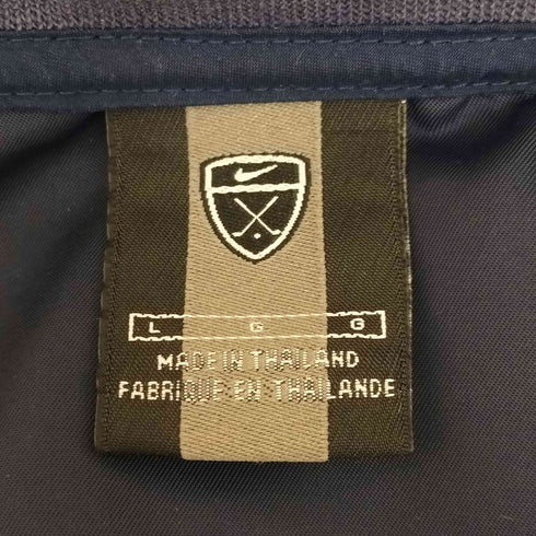 ナイキゴルフ NIKE GOLF タイ製 ロゴ刺繍 ヘンリーネックピステ メンズ import:L
