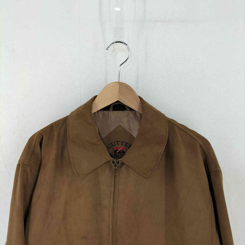 カッターアンドバック CUTTER&BUCK スウェードスイングトップジャケット メンズ import:L