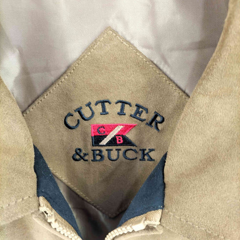 カッターアンドバック CUTTER&BUCK スウェードスイングトップジャケット メンズ import:L