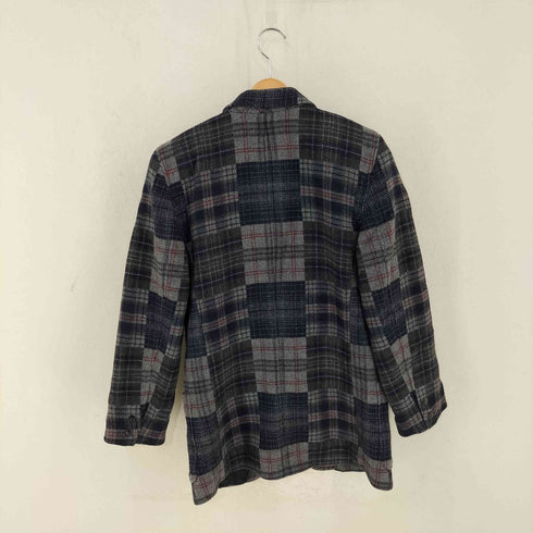 LIZ WEAR チェックウール2Bジャケット メンズ