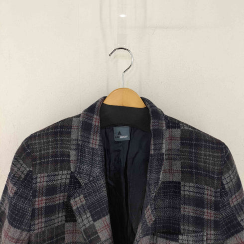LIZ WEAR チェックウール2Bジャケット メンズ