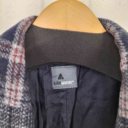 LIZ WEAR チェックウール2Bジャケット メンズ