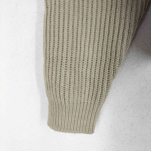 ザラ ZARA クロップド アクリルニット カーディガン メンズ JPN:S