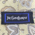 イヴサンローラン Yves Saint Laurent フラワー柄 シルクネクタイ メンズ