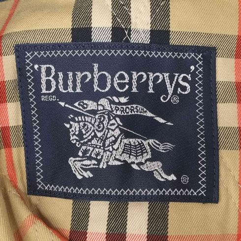 バーバリーズ BURBERRYS 裏地ノバチェックライナー付ステンカラーコート メンズ 165