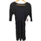 プリーツプリーズイッセイミヤケ PLEATS PLEASE ISSEY MIYAKE 22SS シワ加工 七分袖 プリーツワンピース レディース JPN:3