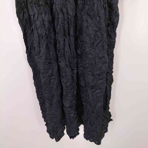 プリーツプリーズイッセイミヤケ PLEATS PLEASE ISSEY MIYAKE 22SS シワ加工 七分袖 プリーツワンピース レディース JPN:3
