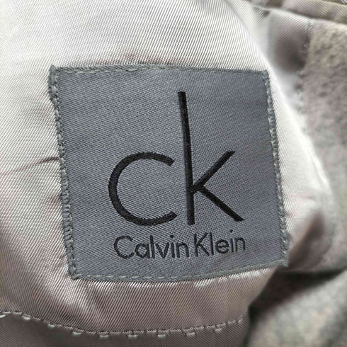 シーケーカルバンクライン ck Calvin Klein カシミヤ混 2B テーラードジャケット メンズ 38