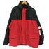 チャップスラルフローレン CHAPS RALPH LAUREN 80-90S ラバー ロゴ バイカラー ナイロン マウンテン パーカー ジャケット メンズ import:M