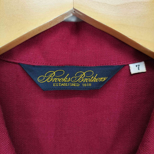 ブルックスブラザーズ BROOKS BROTHERS リネン100シャツワンピース レディース JPN:7号