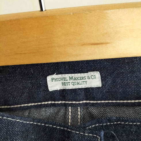 フィグベルメーカーズアンドコー PHIGVEL MAKERS & Co. MIL DENIM TROUSERS メンズ JPN:2