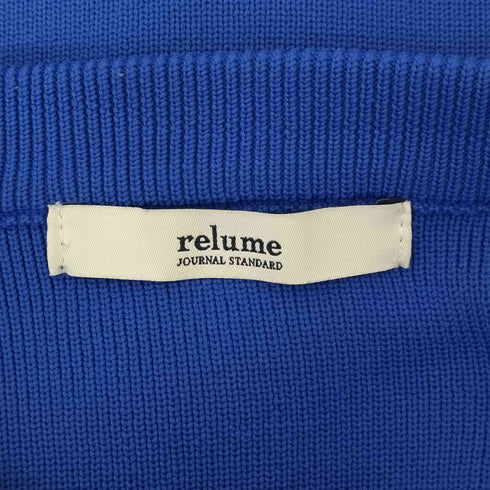 ジャーナルスタンダードレリューム JOURNAL STANDARD relume スナップボタンカーディガン レディース FREE