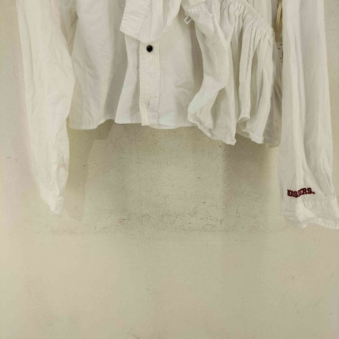 HIROSHI YOSHIDA フリルデザイン BDシャツ レディース 2XL-LARGE