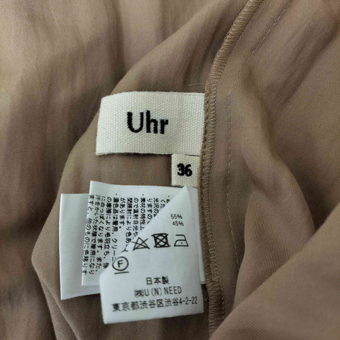 ウーア Uhr Ruffle Skirt レディース JPN:36
