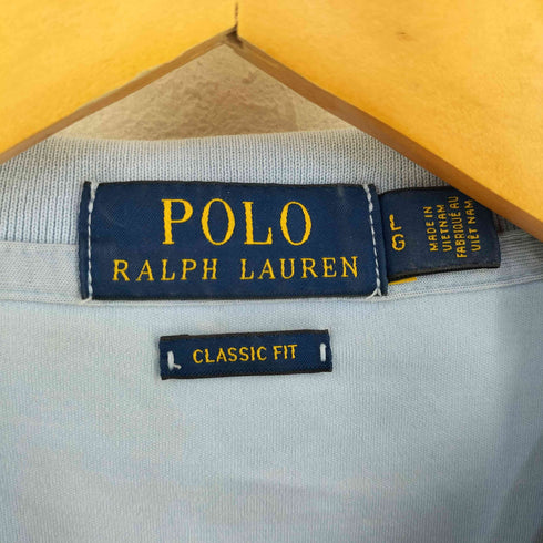 ポロバイラルフローレン Polo by RALPH LAUREN MADE IN VIETNAM ポニー刺繍ポロシャツ メンズ