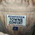 TOWNS COMFORT 太畝コーデュロイ レギュラーカラーシャツ メンズ L
