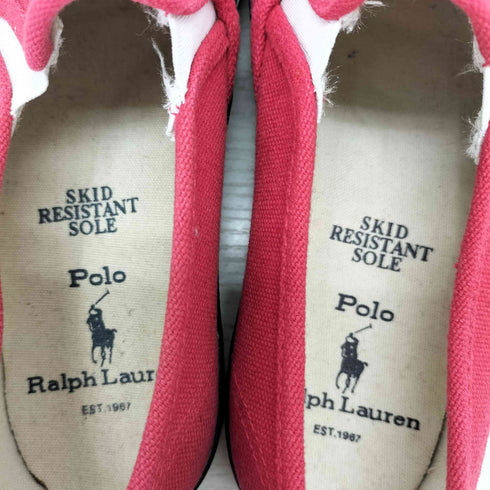 ポロラルフローレン POLO RALPH LAUREN 無地 スリッポン レディース 6 1/2B