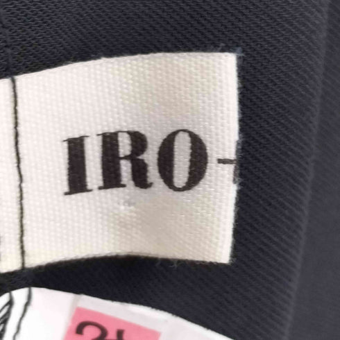 IRO+IRO マルチカラー 切替 チャイナドレス シャツワンピース レディース