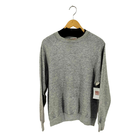 バセットウォーカー BASSETT WALKER USA製 ブランク ラグランスウェット メンズ import:XL