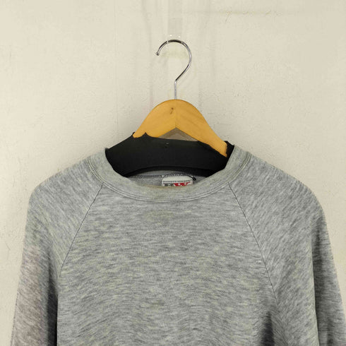 バセットウォーカー BASSETT WALKER USA製 ブランク ラグランスウェット メンズ import:XL