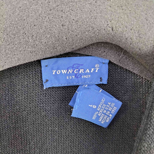 タウンクラフト TOWNCRAFT USA製 アクリルカーディガン メンズ import:L