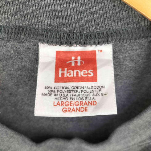 ヘインズ Hanes USA製 ポケットTシャツ メンズ import:L