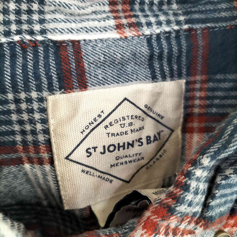 セントジョンズベイ STJOHNS BAY チェック BDシャツ メンズ import:XL