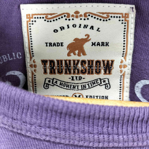 トランクショー TRUNKSHOW バンドTシャツ メンズ M