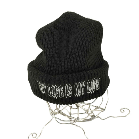 フォーティーパーセントアゲインストライツ FORTY PERCENTS AGAINST RIGHTS MY LIFE IS MY LIFE BEANIE メンズ