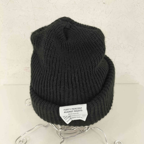 フォーティーパーセントアゲインストライツ FORTY PERCENTS AGAINST RIGHTS MY LIFE IS MY LIFE BEANIE メンズ