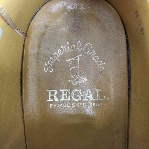 リーガル REGAL 2236 シボ革 プレーントゥ メンズ 25.5
