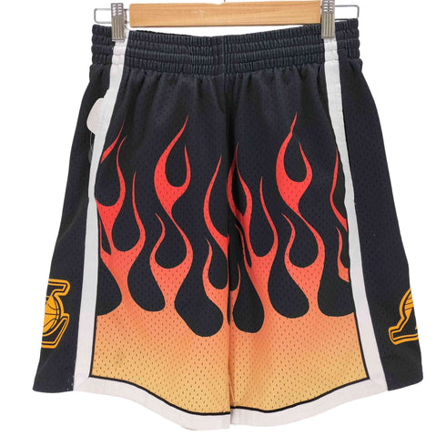 ミッチェルアンドネス mitchell&ness Flames Swingman Shorts メンズ JPN:S