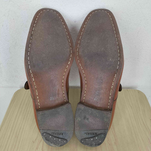 リーガル REGAL シボ革 シングルモンクストラップ メンズ 25