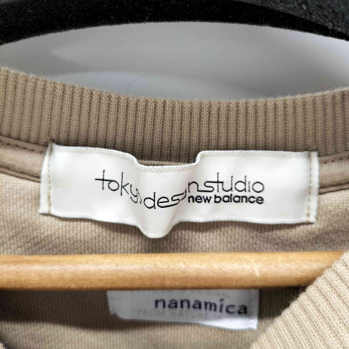 ナナミカ nanamica TOKYO DESIGN STUDIO コラボレーション クルーネックスウェット メンズ S