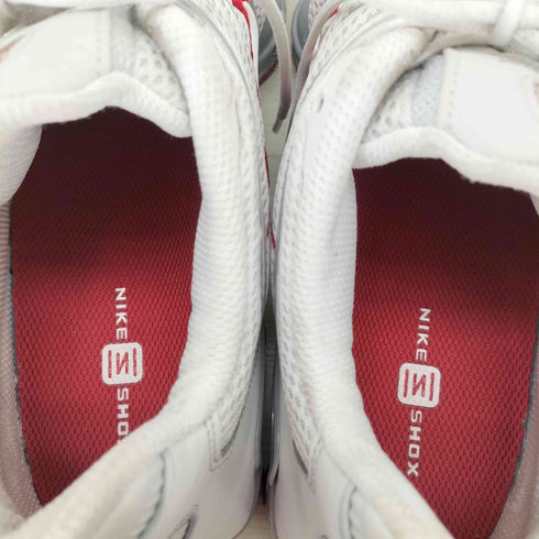 ナイキ NIKE W SHOX TL PLATINUM TINT/WHITE-GYM RED メンズ JPN:28