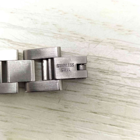 STAINLESS STEEL チェーンブレスレット メンズ