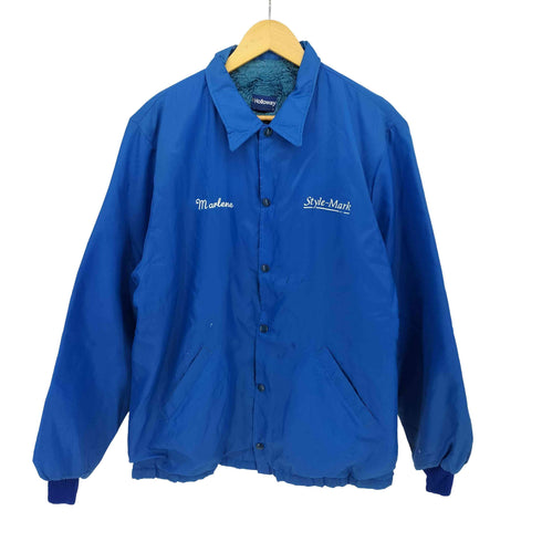 ホロウェイ HOLLOWAY 90S USA製 裏ボア ナイロン コーチジャケット メンズ import:L