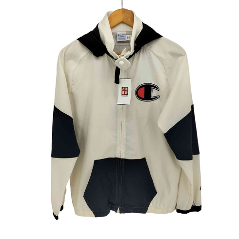 チャンピオン Champion ロゴプリント フーデット ジャケット メンズ import:L
