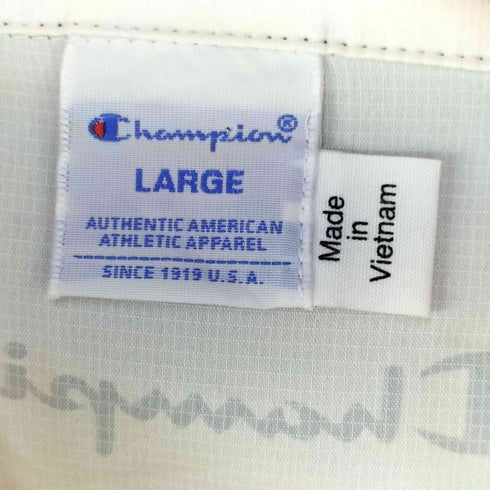 チャンピオン Champion ロゴプリント フーデット ジャケット メンズ import:L