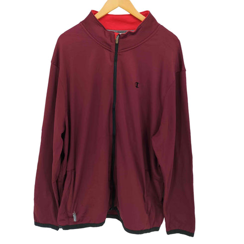 チャンピオン Champion WARM CTRL POWER TRAIN 目有 プリント トラック ジャケット メンズ 2XL