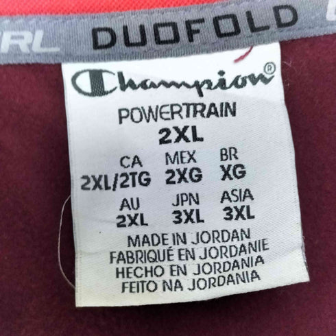 チャンピオン Champion WARM CTRL POWER TRAIN 目有 プリント トラック ジャケット メンズ 2XL