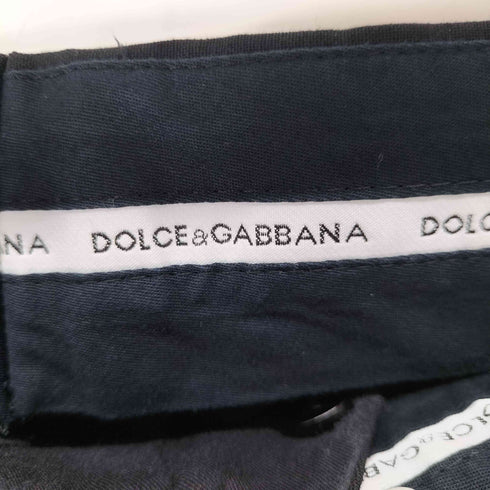 ドルチェアンドガッバーナ DOLCE&GABBANA ストレートウールスラックス メンズ 40